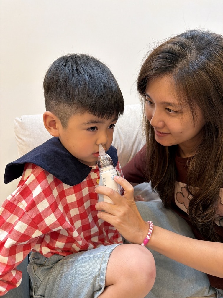 ｜Geon｜育兒必備的電動吸鼻器分享：Geon電動吸鼻器S2，低噪音吸鼻器實測超方便