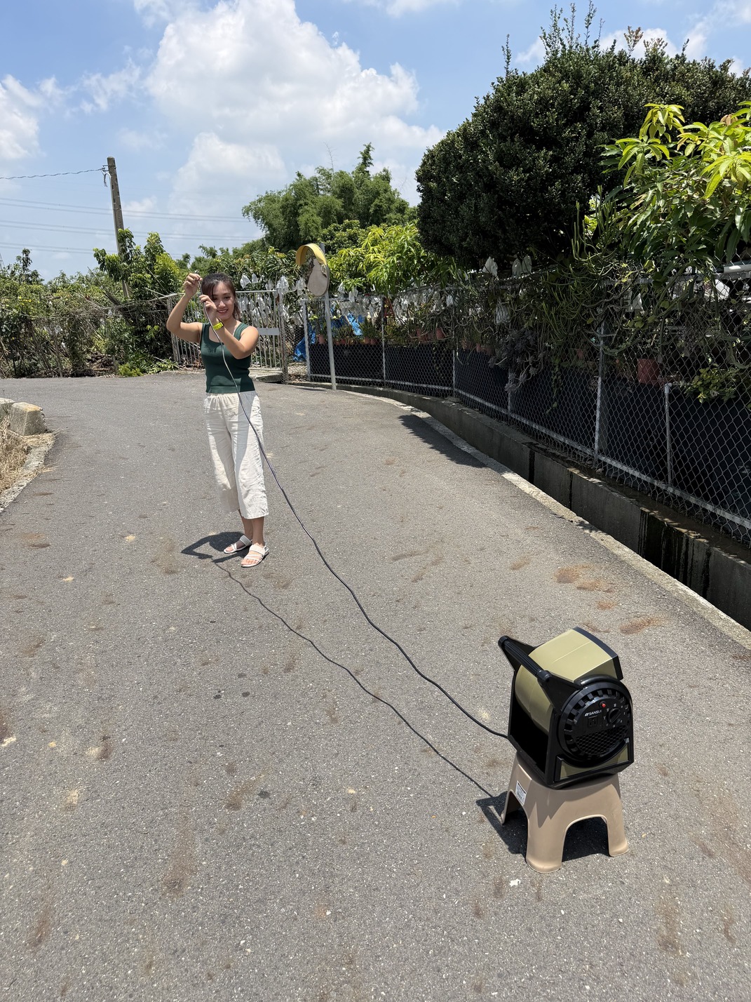 ｜SANSUI山水｜雙寶家庭的戶外活動好朋友：疾風擺頭渦輪扇，陪我們一起露營野餐的大風量戶外風扇推薦